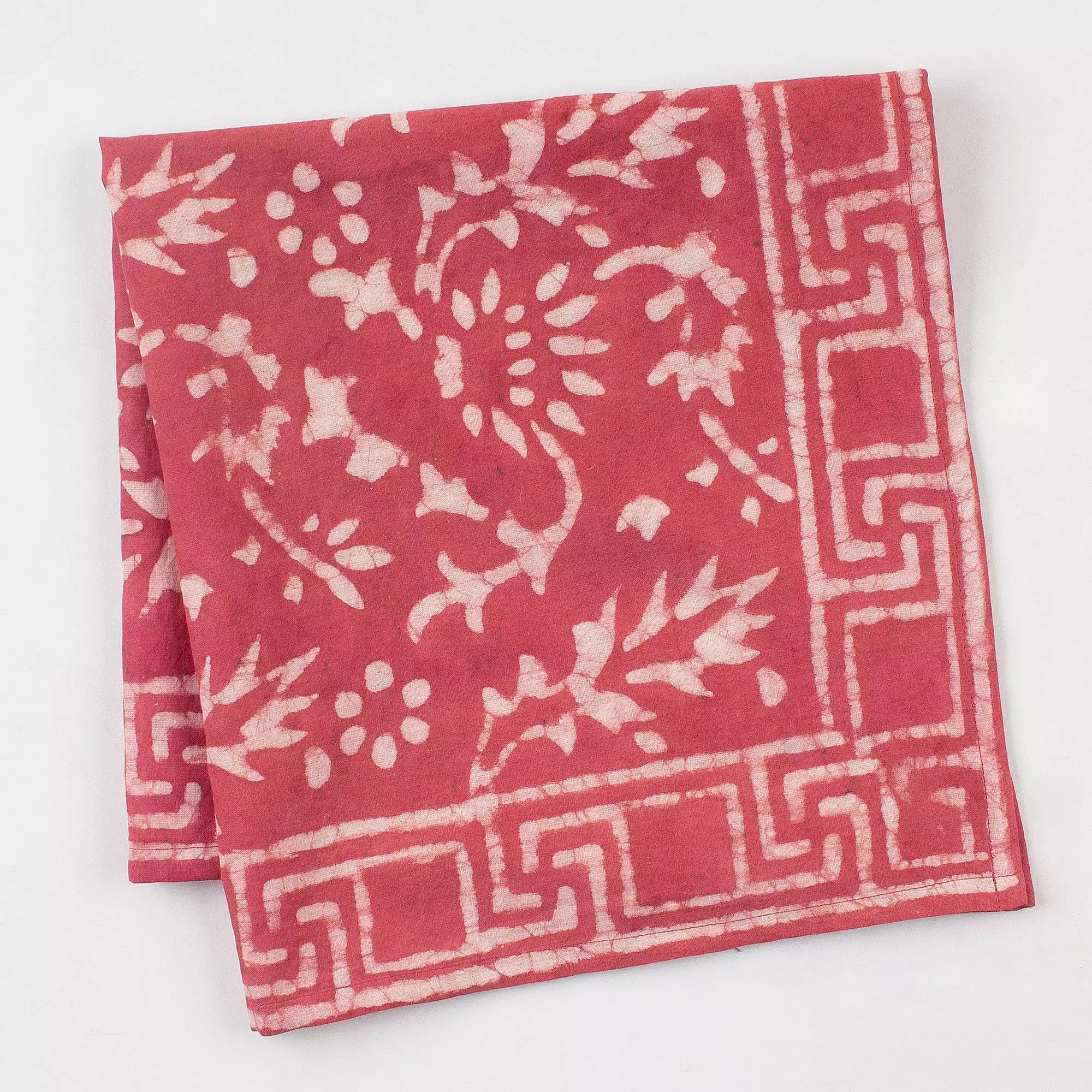 Stylish Hand Block Printed Cotton Bandana for Head Wrap 590